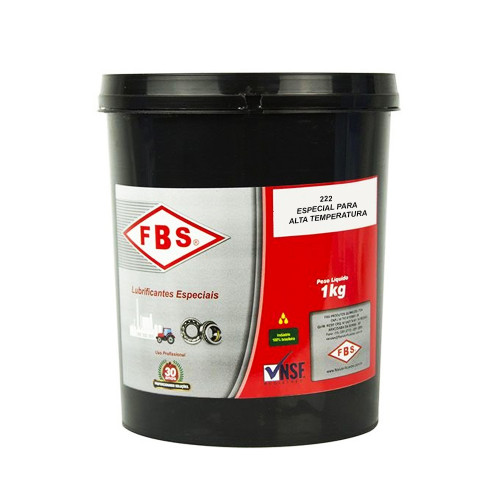 Graxa Especial Para Alta Temperatura 222 Fbs - 1kg 