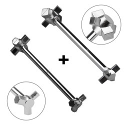 Chave Pé de Galo + Chave Pé de Galinha para a Troca De Óleo - LUBEFER