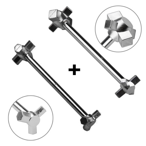 Chave Pé de Galo + Chave Pé de Galinha para a Troca De Óleo - LUBEFER