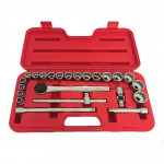 Jogo de Soquetes Profissional 22 Peças - Robust Jogo de Soquetes Profissional 22 Peças - Robust