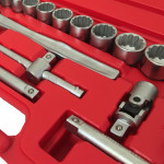 Jogo de Soquetes Profissional 22 Peças - Robust Jogo de Soquetes Profissional 22 Peças - Robust