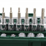 Jogo de Soquetes e Chaves E-Torx 3/8 e 1/4" 35 Peças - SATA-ST09010SJ Jogo de Soquetes e Chaves E-Torx 3/8 e 1/4" 35 Peças - SATA-ST09010SJ