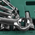 Jogo de Soquetes e Chaves E-Torx 3/8 e 1/4" 35 Peças - SATA-ST09010SJ Jogo de Soquetes e Chaves E-Torx 3/8 e 1/4" 35 Peças - SATA-ST09010SJ