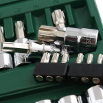 Jogo de Soquetes e Chaves E-Torx 3/8 e 1/4" 35 Peças - SATA-ST09010SJ Jogo de Soquetes e Chaves E-Torx 3/8 e 1/4" 35 Peças - SATA-ST09010SJ