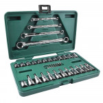 Jogo de Soquetes e Chaves E-Torx 3/8 e 1/4" 35 Peças - SATA-ST09010SJ Jogo de Soquetes e Chaves E-Torx 3/8 e 1/4" 35 Peças - SATA-ST09010SJ