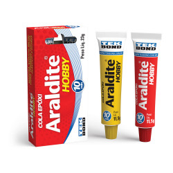 Cola Araldite Epóxi HOBBY 16g - TEKBOND