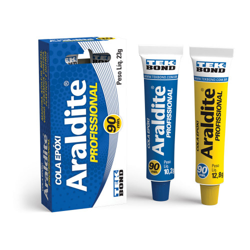Cola Araldite Epóxi PROFISSIONAL 23g - TEKBOND
