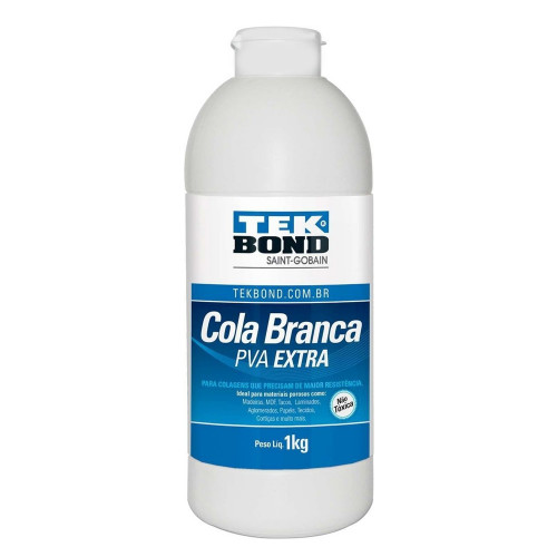 Cola Branca 1 KG PVA EXTRA - TEKBOND